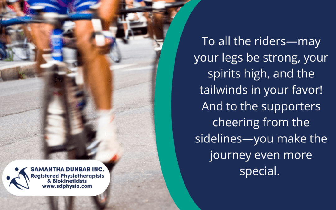 Good luck to all cyclists taking on the Cape Town Cycle Tour!